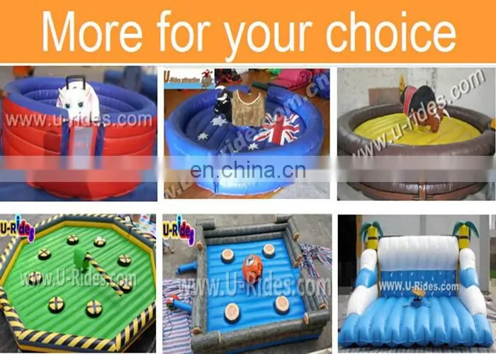 Mechancial Bull Ride and Can Attachment