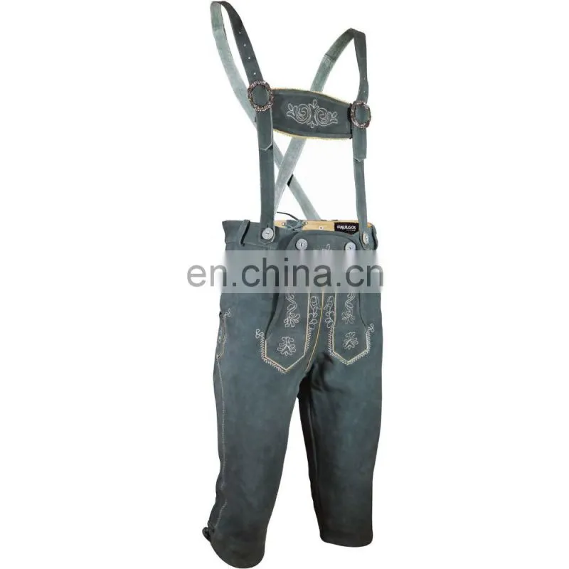 Knee lederhosen, trachten lederhosen, bavarian clothing, bavarian lederhosen (Oktoberfest Clothing)