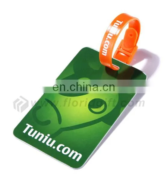 cheap personalized silicone airplane luggage tags