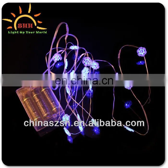 best selling christmas items Ultra thin copper wire 3AA battery operated led string light
