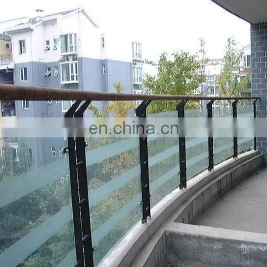 aluminum frameless 8mm glass fence for swimming pool