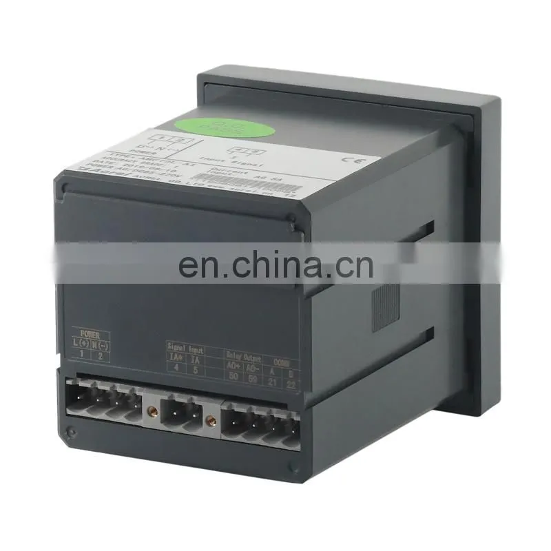 AMC72-AI/J 75*75mm Acrel single phase LED digital panel ammeter with Alarm output