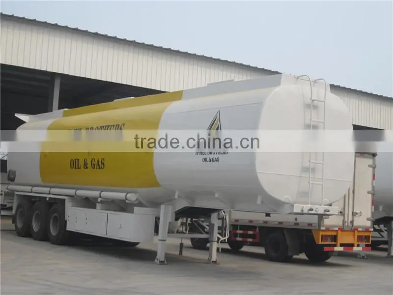 3 axles oil tanker semi trailer