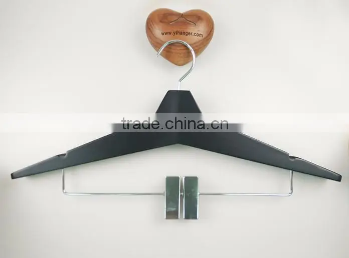 CY-656 Wholesale custom size wooden cloth hanger wooden hanger for suits