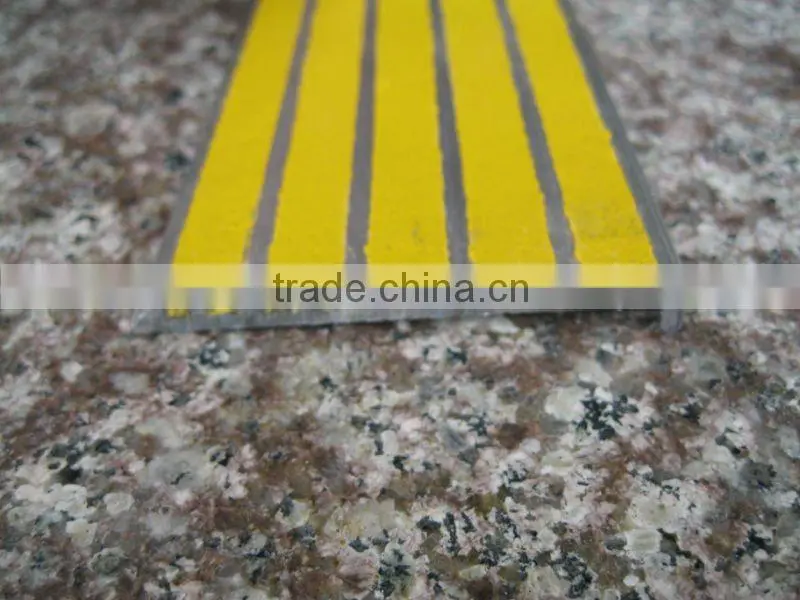 Carborundum insert stair nosing