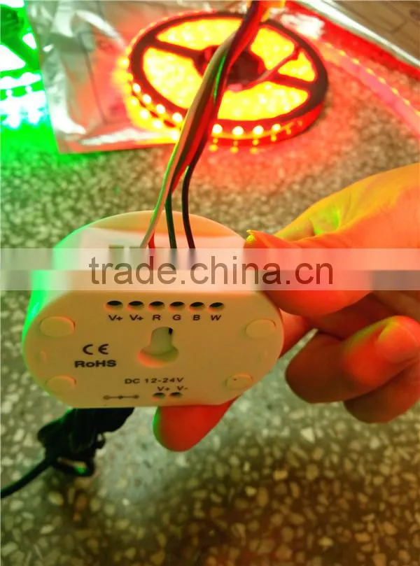 Smart RGB/W LED Strip Light Bluetooth LED Controller with Multilingual Android & IOS APP, Support Disco Mode and Camera Colorpix