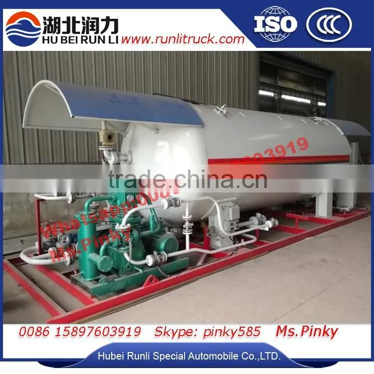 LPG Filling Station Mobile Gas Station 10000Liters Portable LPG Gas Station Whatsapp 0086 15897603919
