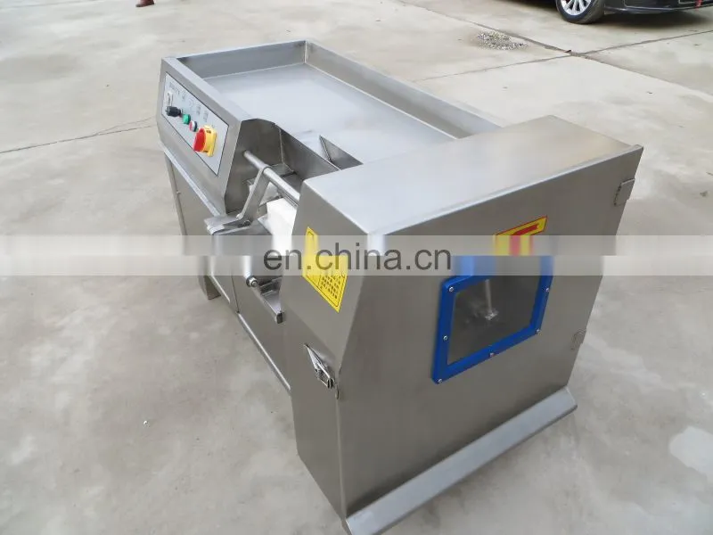High Speed Mutton Beef Block Dicing Cutter Frozen Poultry Meat Cube Cutting Machine