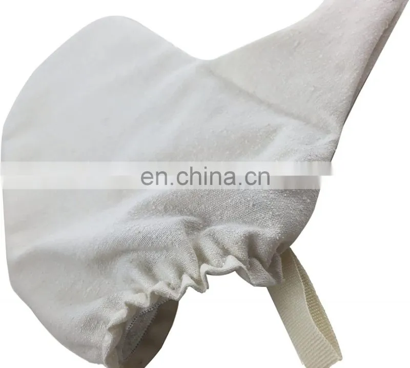 100% Silk Glove Mitten, Garshana Glove, Ayuervedic Dry Massage Glove