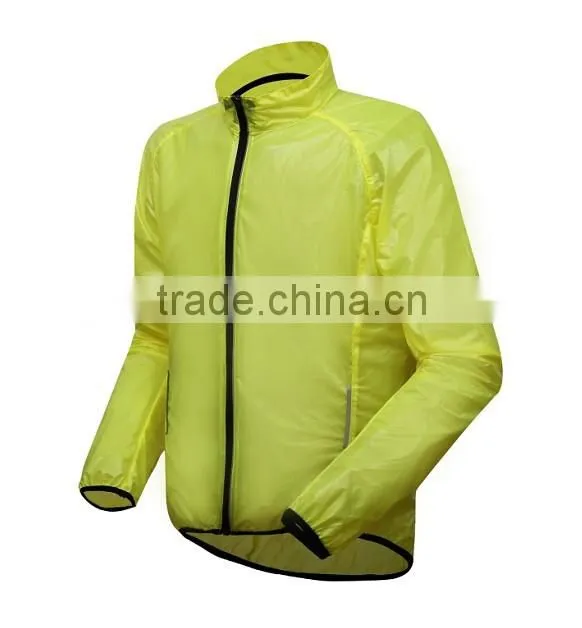 Hi vis reflective running jacket