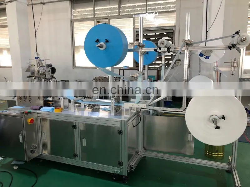 High quality flow pack face mask packing machine disposable/ disposable medical mask packing machine