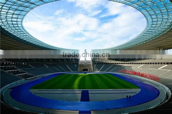 Light steel structure frame football stadium