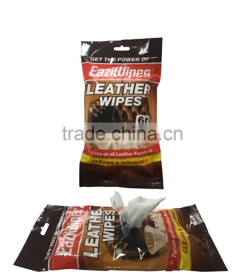 Competitive Price High Quality Leather Wet Wipes