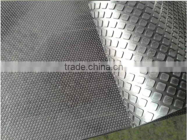 Vulcanized Rubber mat flooring non-slip mat studded rubber flooring mt