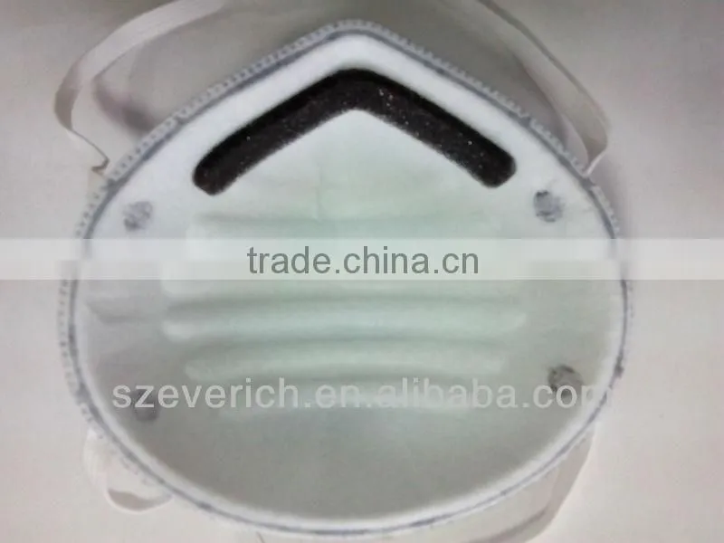 NIOSH 95 Good Quality 4Plys Actived Carbon Dust Mask