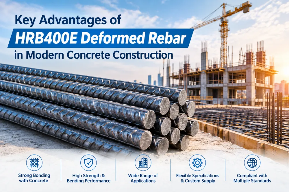 Key Advantages of HRB400E Deformed Rebar in Modern Concrete Construction