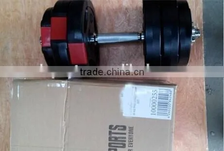 100Kg Plastic-Coated Dumbbell Tri Grip Complete Cement Weight Set