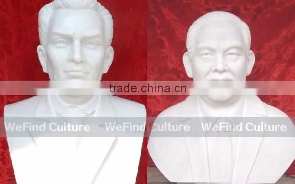 Antique Famous People Stone White Marble Statues
