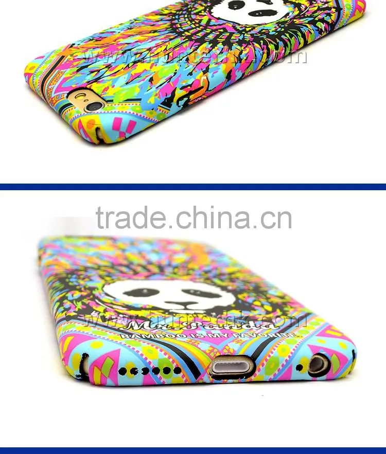Hot Sale Panda Pattern For iPhone6 Printed PC Case