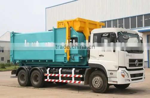 sinotruk Carriage removable garbage truck for sale euro 5 (nature gas) with spare prets