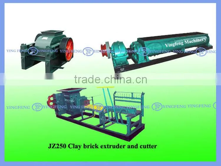 Hot selling JZ250 solid clay brick machines,small clay brick making machine from Yingfeng Brand