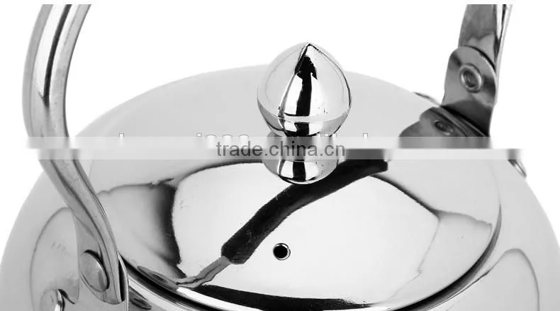 new design steinless pour over whistling kettle/ coffee& tea pot/ boiling kettle