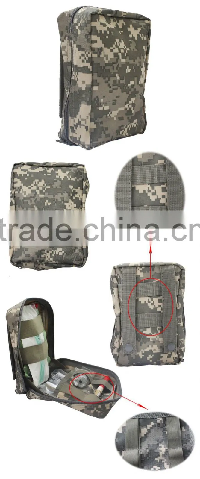 Molle utility pouch bag contents Medic