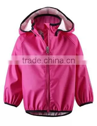 Waterproof Cute Printing Kids Rain Poncho