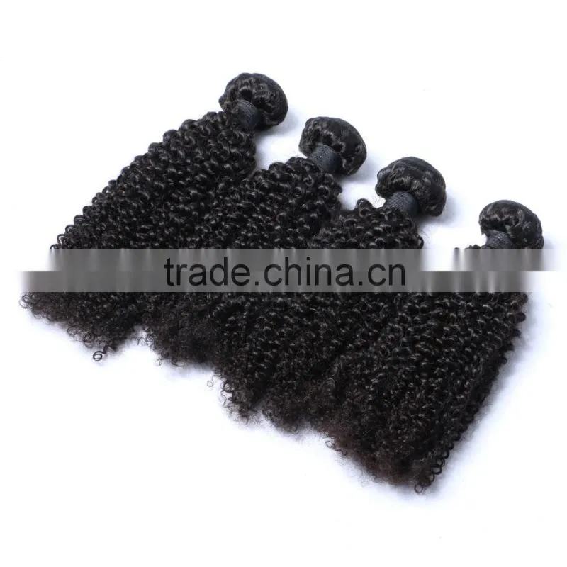 WJ012 Natural hair wholesaler 8 inch kinky curl hair weaving remy extension
