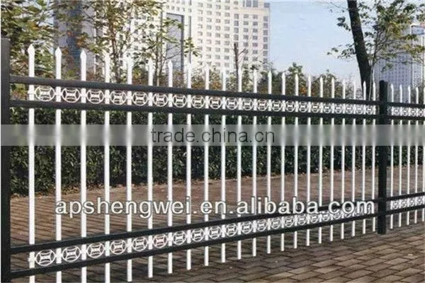 wrought iron steel fence from manufacturer