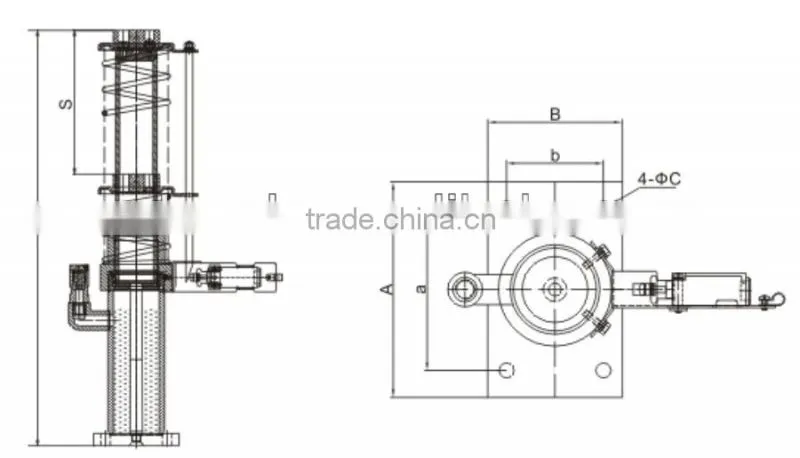Elevator Oil Buffer/Lift Hydraulic oil buffers