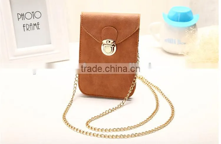 Wholesale ladies mini messenger bag retro one crossbody cell phone purse