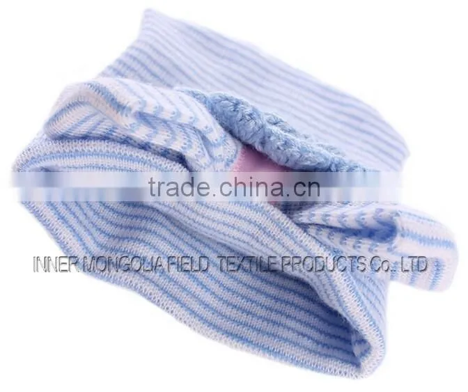 Newborn Girl Hospital Nursery Hat,Pink and White Striped Nursery Hospital Hat