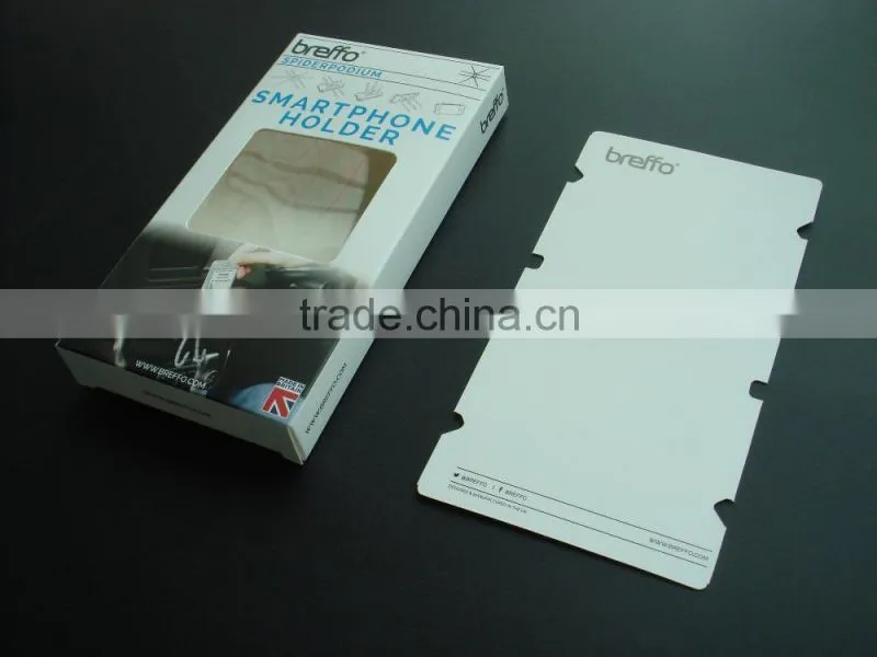 Kraft cardboard packaging for phone case
