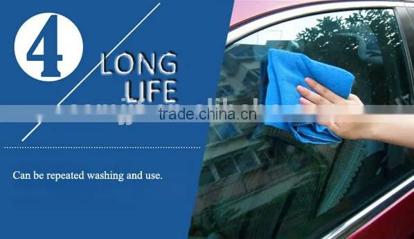 Microfiber Flannelette Car Towels/Drying Car Towel/Car Care Towel
