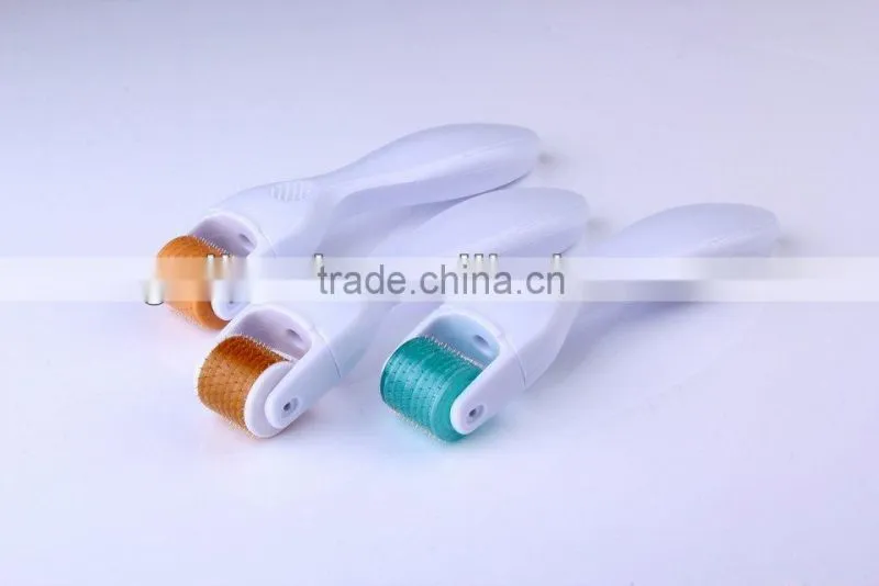 Factory selling! high quality titanium derma roller for hair loss treatment/dr roller/ derma roller