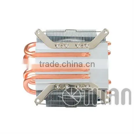 Low profile intel LGA 2011 PWM heat pipe 1U 2U 130W cpu cooler