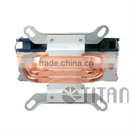 Universal copper heat pipe heat sink 160W PWM 12V dc fan cpu cooler