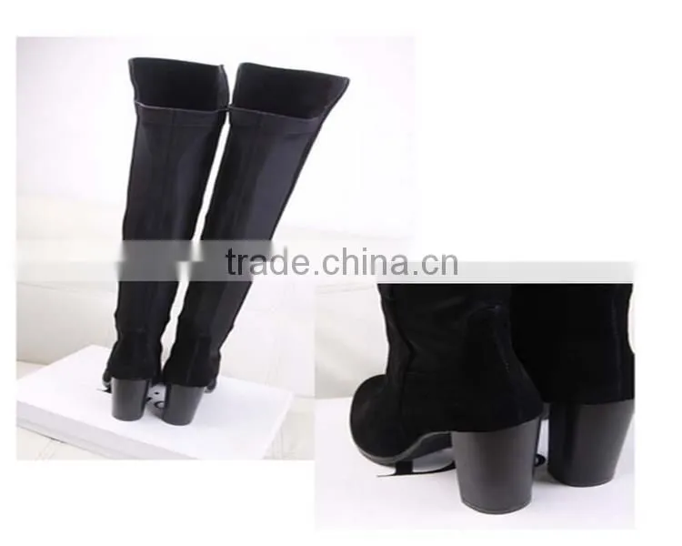 rubber thigh high boots boots women 2015 Professional boots sale