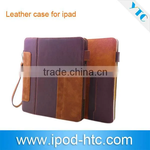 Newest ultra slim Leather case for ipad, for ipad leather case,Wholesale PU Leather case
