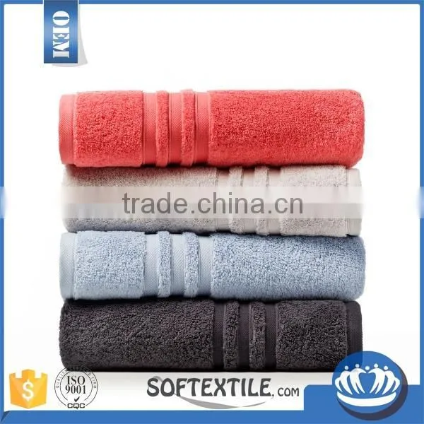 china supplier Custom-logo best-sale baby blue bath towel