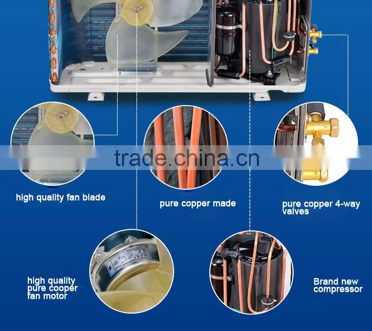 220V~240V 50Hz Air Conditioner 24000Btu Cooling And Heating