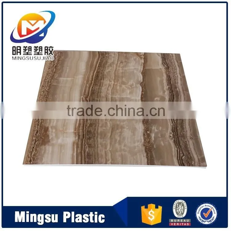 Indoor decoration PVC wall panels with different designs