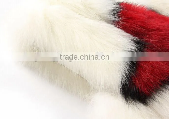 Amazing Design short fur vest / fox fur vest