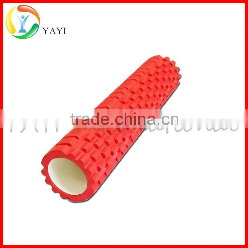 Deep Tissue Massage Accupoint Long Grid Hollow Foam Roller