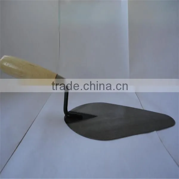 Multi-fuction tools,wooden handle bricklayer trowel,carbon steel blade tools