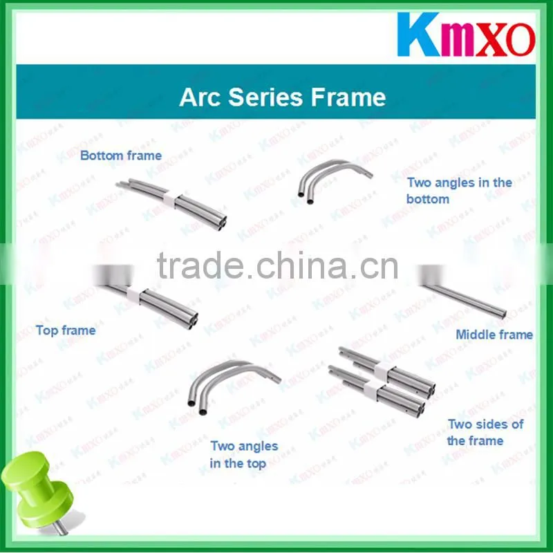 straight shape portable pop up stand, fabric display banner