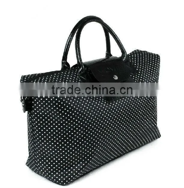 High quality nice foldable travel bag,girls travel bag