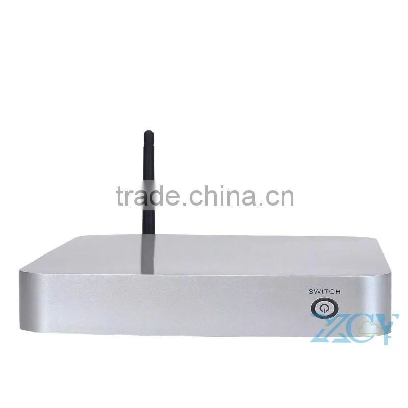 powerfull PC thin client pc wifi Mini pc Mini ITX Case X-24X 2G ram 500gb hdd support Image scanner