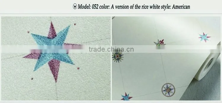 Hot selling non woven wallpaper for house decoration wallpaper